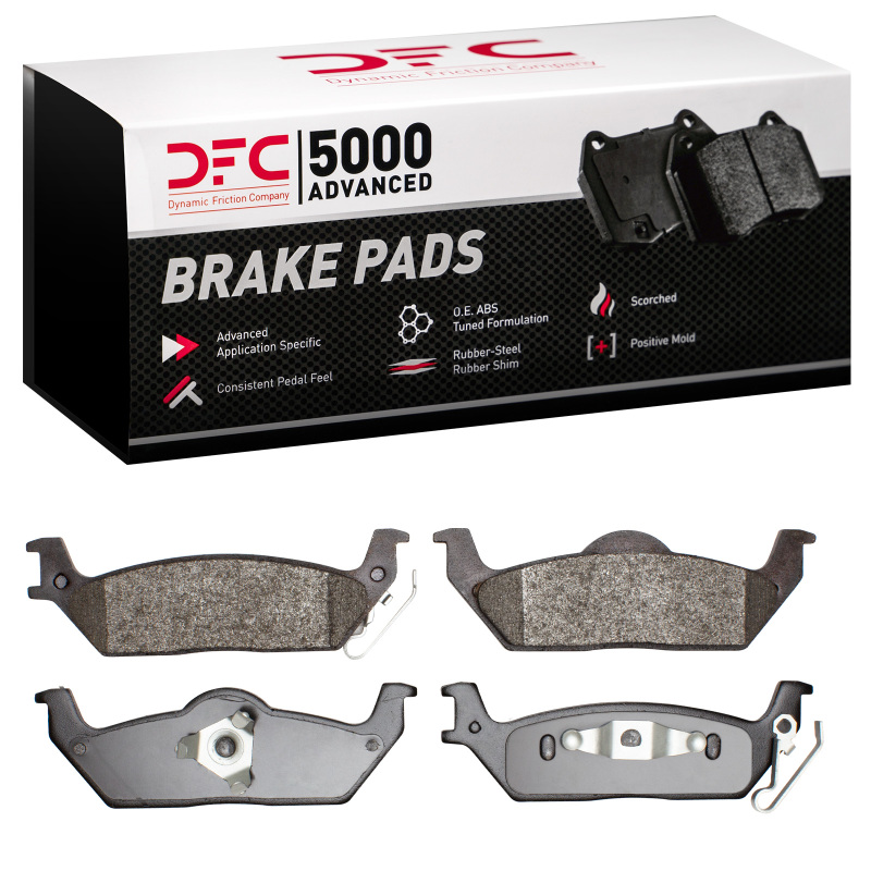 DFC 04-09 Ford F-150 RWD Rear 5000 Advanced Semi Metallic Brake Pads