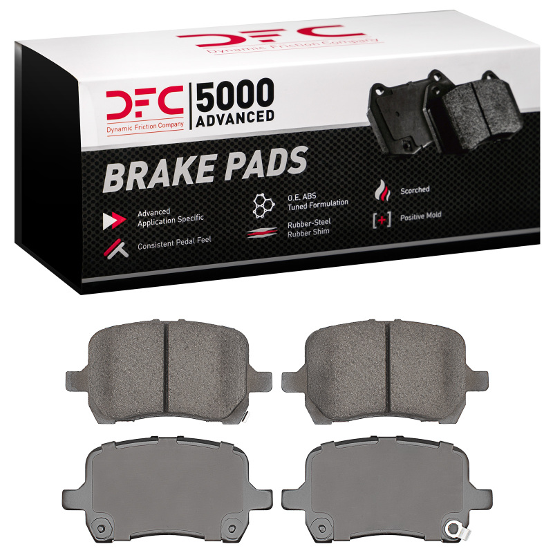 DFC 04-10 Chevrolet HHR Front 5000 Advanced Low Metallic Brake Pads