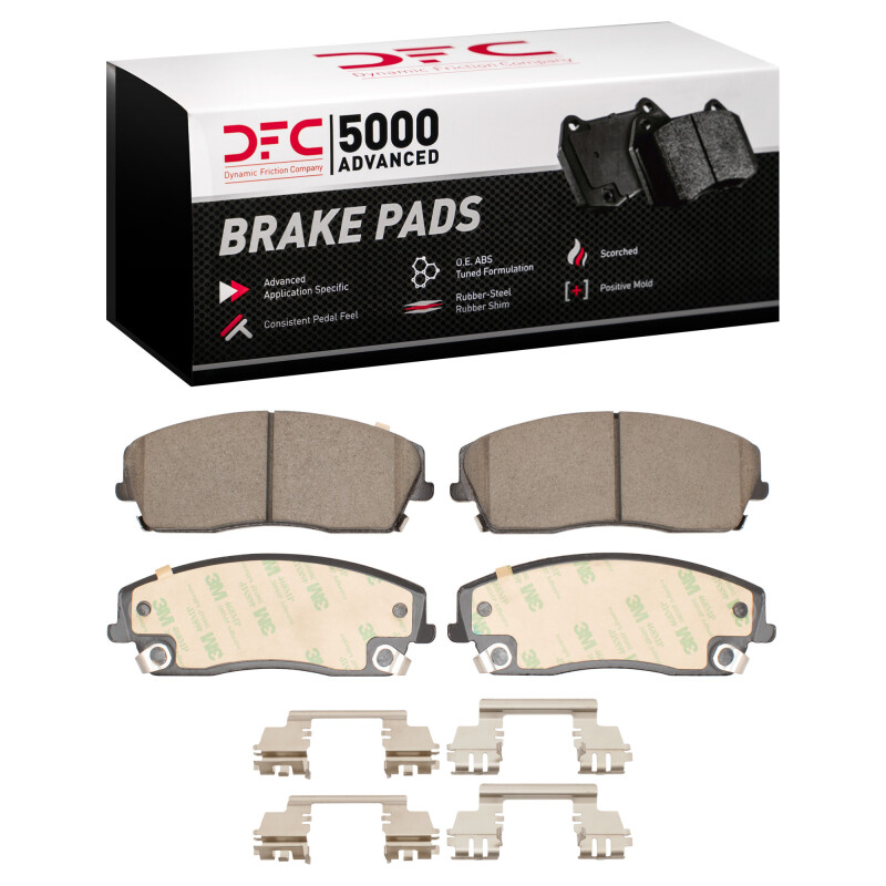 DFC 05-23 Chrysler 300 Front 5000 Advanced Ceramic Brake Pads and Hardware Kit