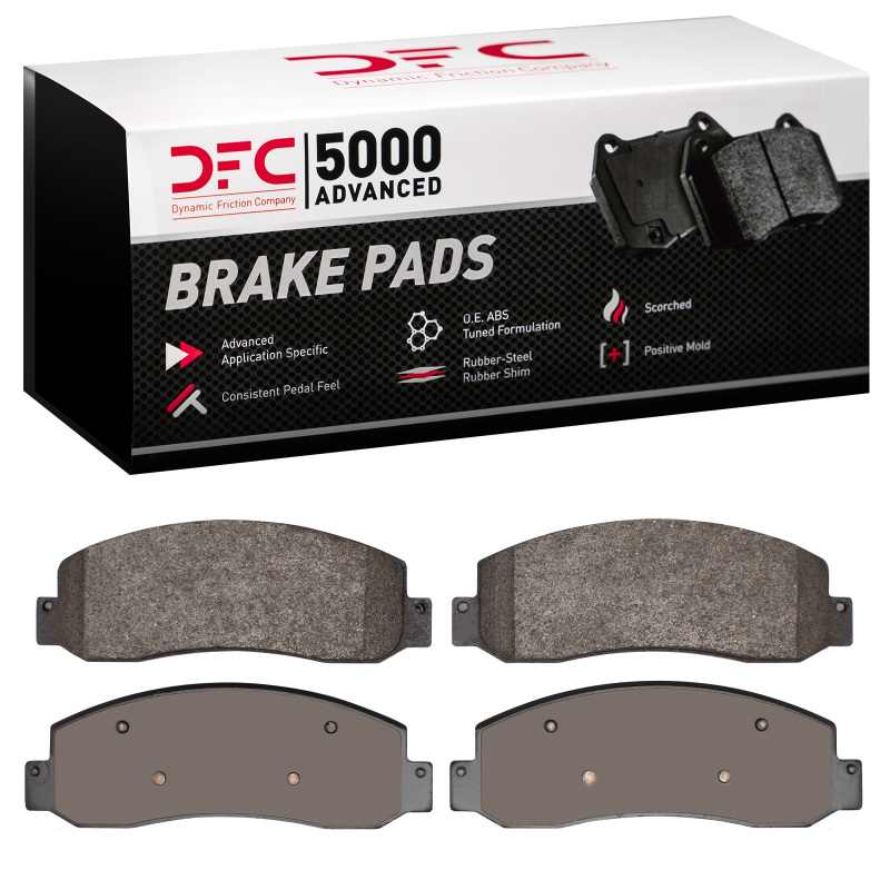 DFC 05-12 Ford F-350 Super Duty 4WD Front 5000 Advanced Semi Metallic Brake Pads