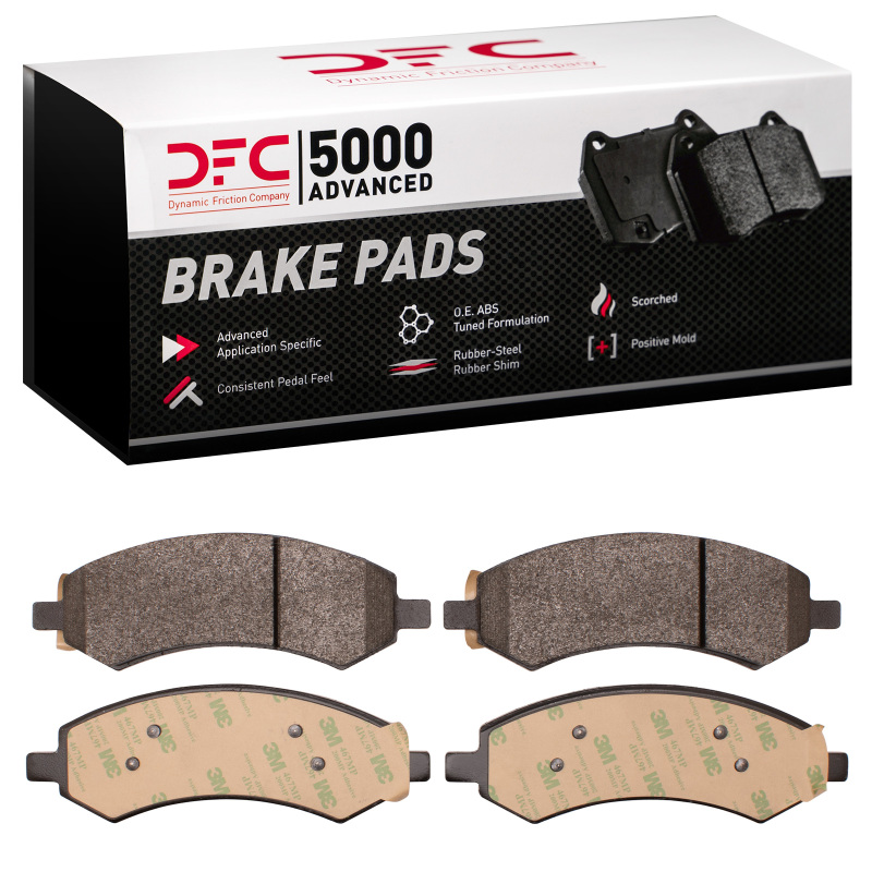 DFC 05-24 Chrysler Aspen Front 5000 Advanced Semi Metallic Brake Pads