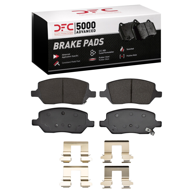 DFC 05-15 Buick Terraza Rear 5000 Advanced Ceramic Brake Pads and Hardware Kit