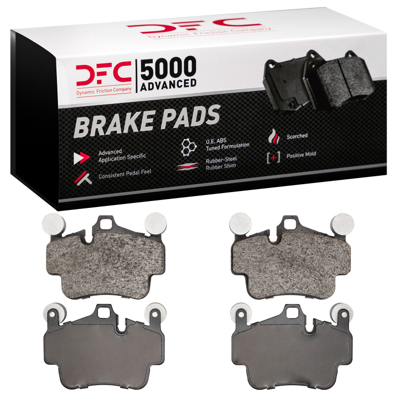 DFC 03-23 Porsche 718 Cayman Front/Rear 5000 Advanced Low Metallic Brake Pads
