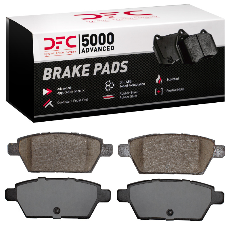 DFC 06-13 Ford Fusion Rear 5000 Advanced Ceramic Brake Pads