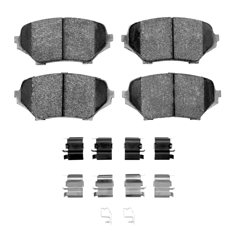 DFC 06-15 Mazda MX-5 Miata Front 5000 Advanced Low Metallic Brake Pads and Hardware Kit