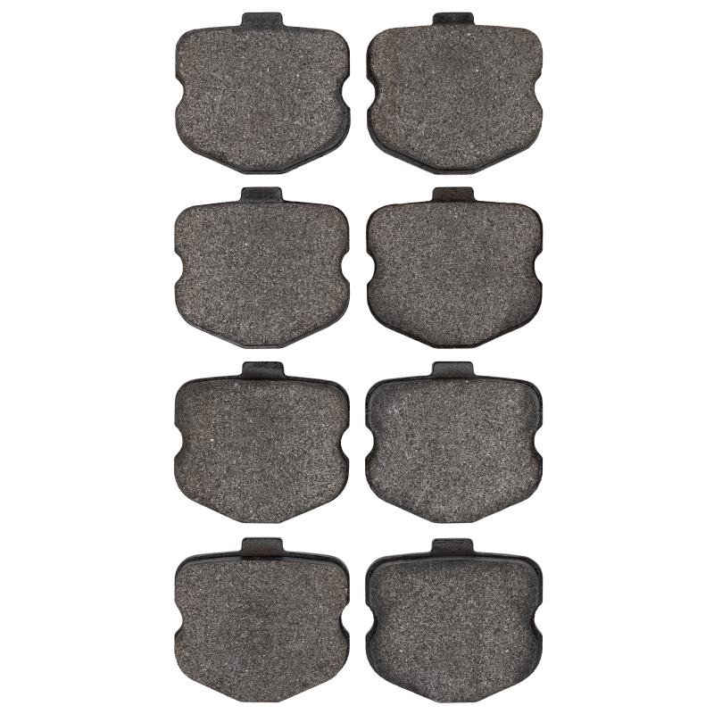 DFC 06-13 Chevrolet Corvette Rear 5000 Advanced Low Metallic Brake Pads