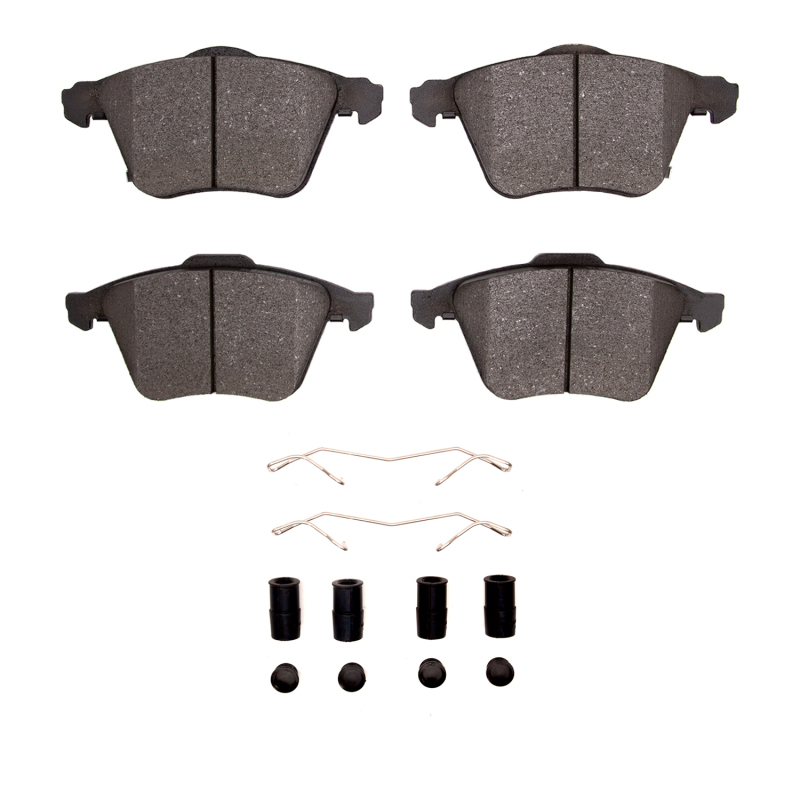 DFC 06-07 Mazda 6 Front 5000 Advanced Low Metallic Brake Pads and Hardware Kit