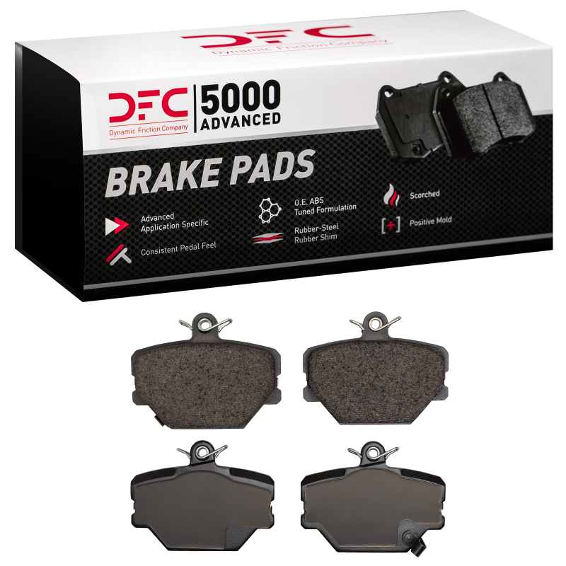 DFC 05-16 Smart Fortwo Front 5000 Advanced Low Metallic Brake Pads