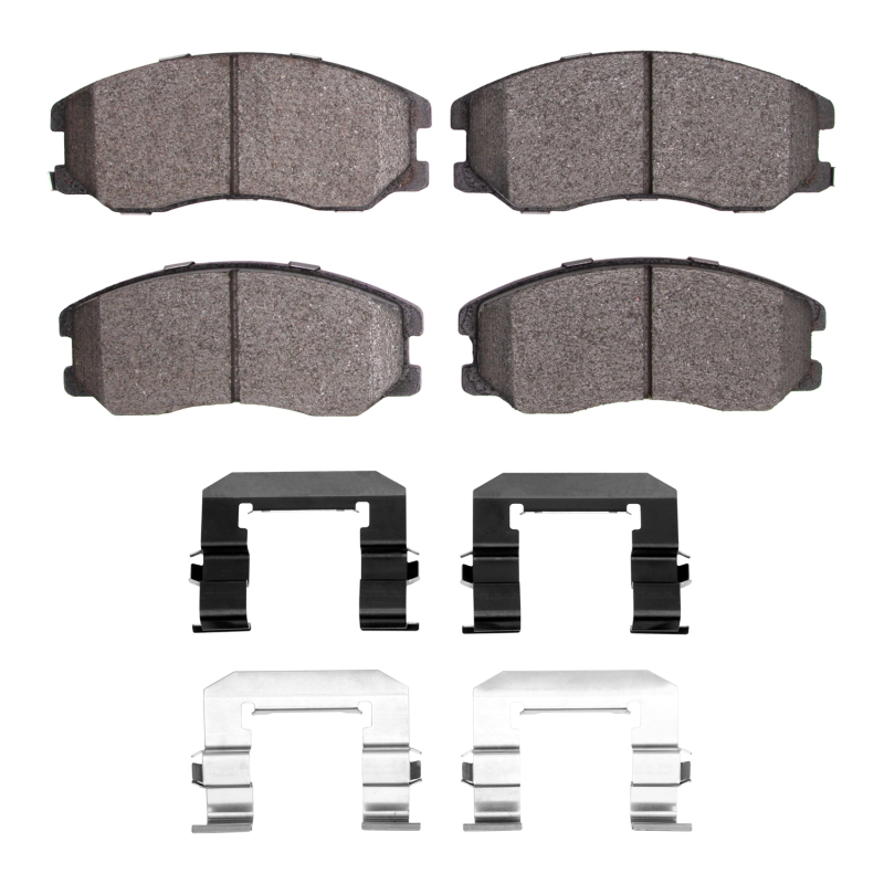 DFC 07-15 Chevrolet Equinox Front 5000 Advanced Ceramic Brake Pads and Hardware Kit
