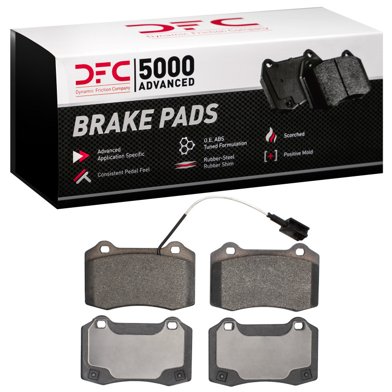 DFC 14-22 Maserati Quattroporte Rear 5000 Advanced Low Metallic Brake Pads
