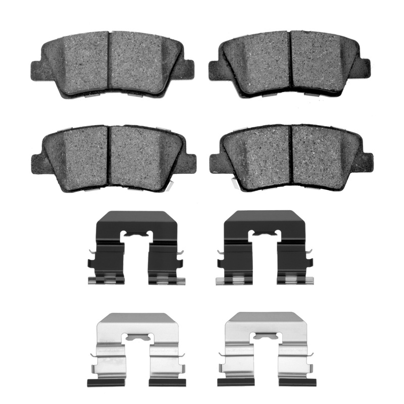 DFC 07-13 Hyundai Azera Rear 5000 Advanced Ceramic Brake Pads and Hardware Kit