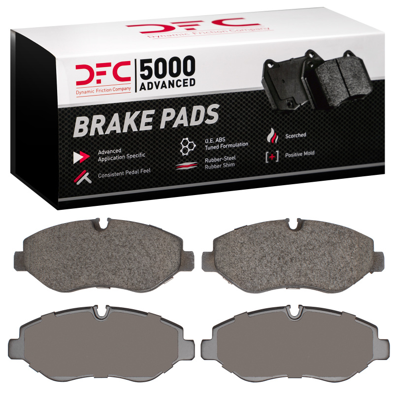 DFC 07-18 Dodge Sprinter 2500 Front 5000 Advanced Semi Metallic Brake Pads