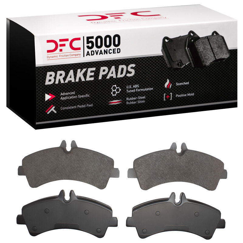 DFC 06-18 Dodge Sprinter 3500 Rear 5000 Advanced Semi Metallic Brake Pads