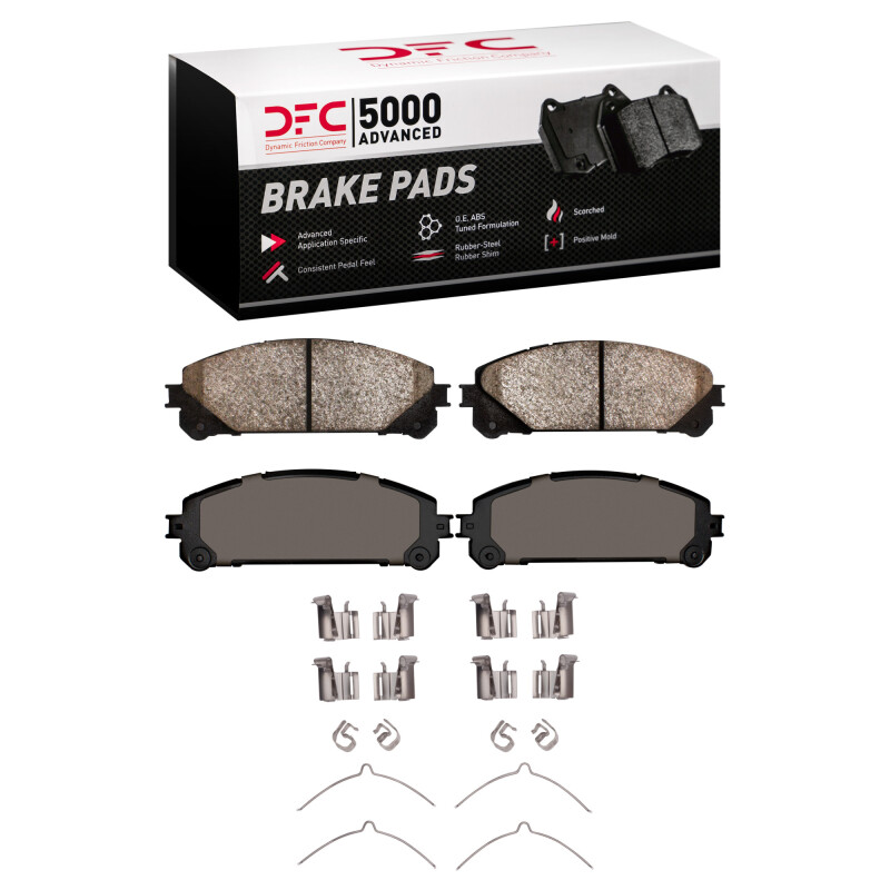DFC 08-26 Lexus TX500h Front 5000 Advanced Ceramic Brake Pads and Hardware Kit