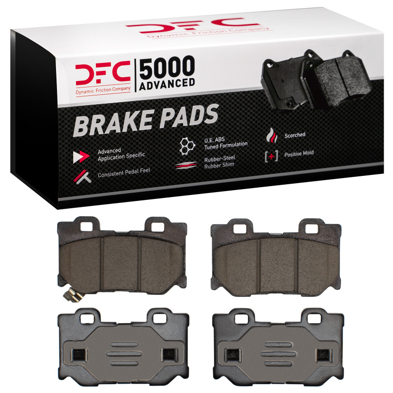 DFC 08-25 Infiniti G37 Rear 5000 Advanced Ceramic Brake Pads