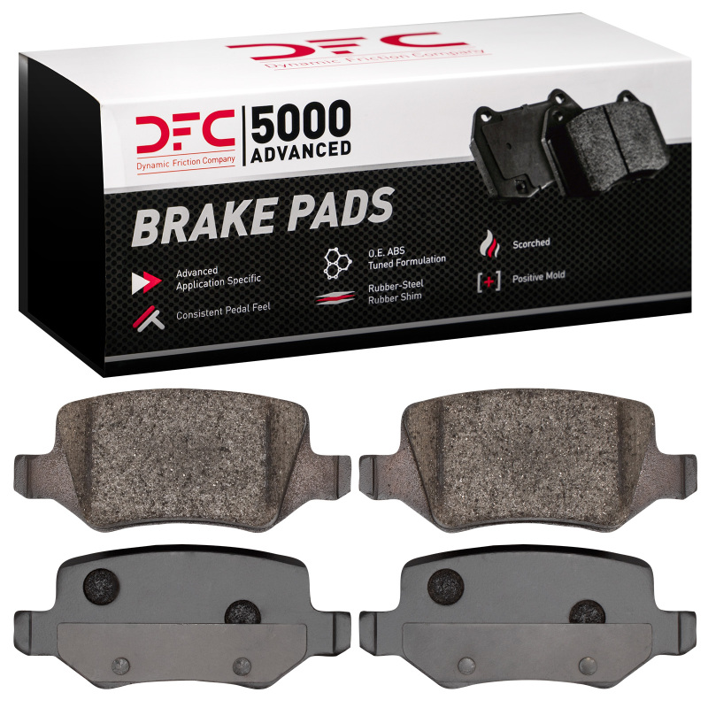 DFC 01-11 Mercedes-Benz A190 (Mexico) Rear 5000 Advanced Low Metallic Brake Pads