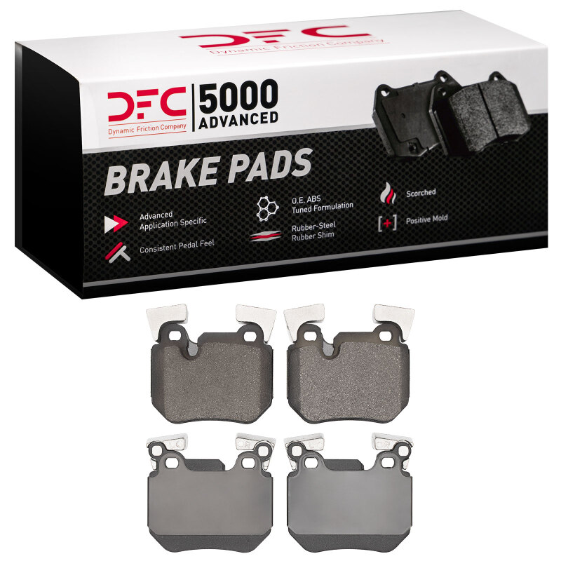 DFC 06-13 BMW 135IS Rear 5000 Advanced Low Metallic Brake Pads