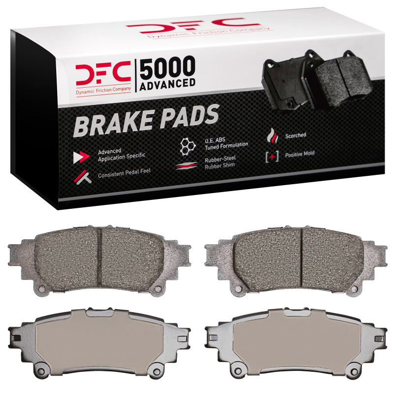 DFC 13-20 Lexus IS250 Rear 5000 Advanced Ceramic Brake Pads