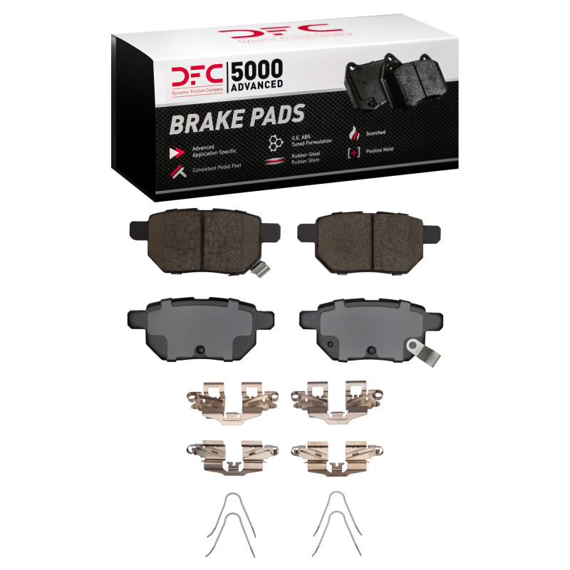DFC 08-24 Lexus CT200H Rear 5000 Advanced Ceramic Brake Pads and Hardware Kit