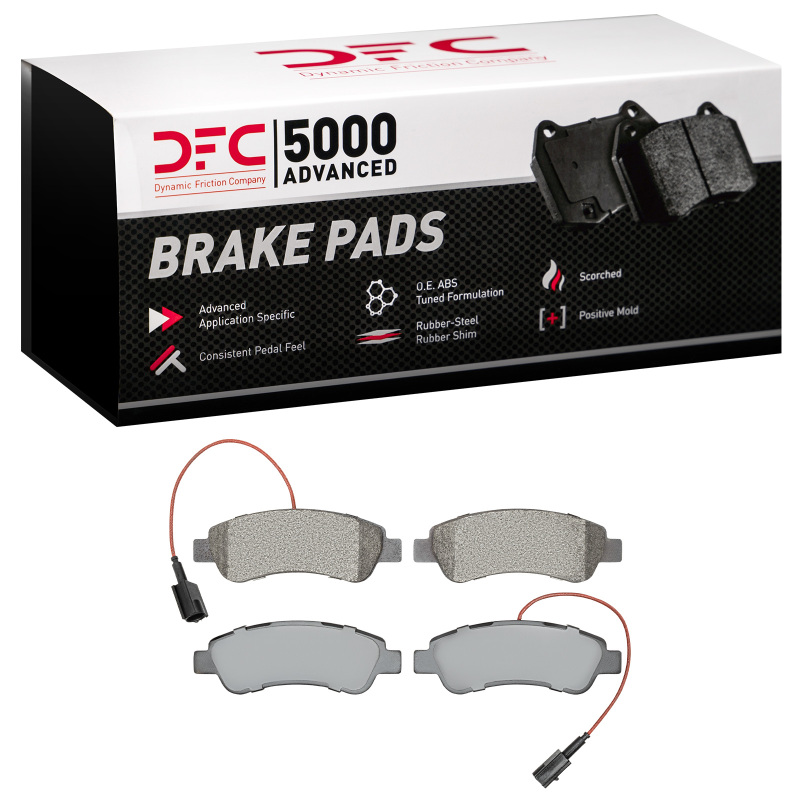 DFC 14-21 Ram ProMaster 1500 Rear 5000 Advanced Semi Metallic Brake Pads