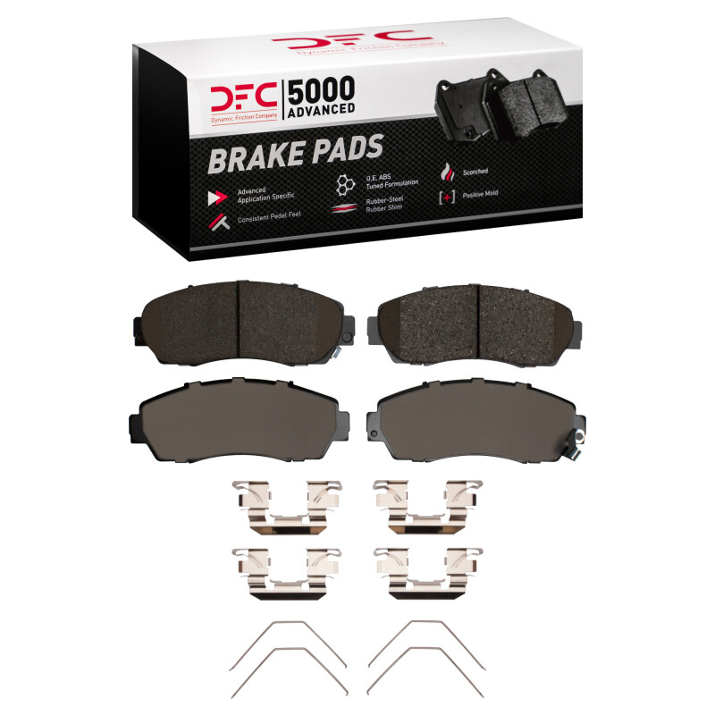 DFC 05-25 Acura TLX Front 5000 Advanced Ceramic Brake Pads and Hardware Kit