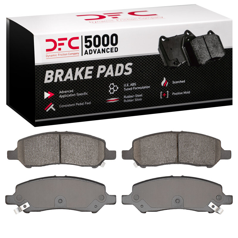 DFC 13-16 Dodge Dart Rear 5000 Advanced Ceramic Brake Pads