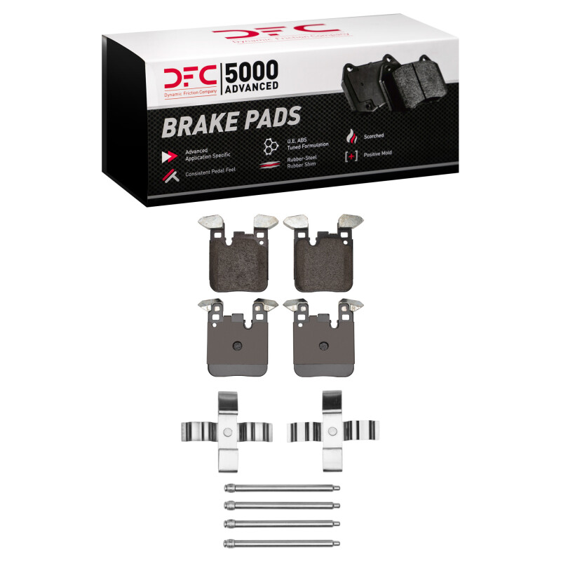 DFC 12-21 BMW M3 Rear 5000 Advanced Low Metallic Brake Pads and Hardware Kit