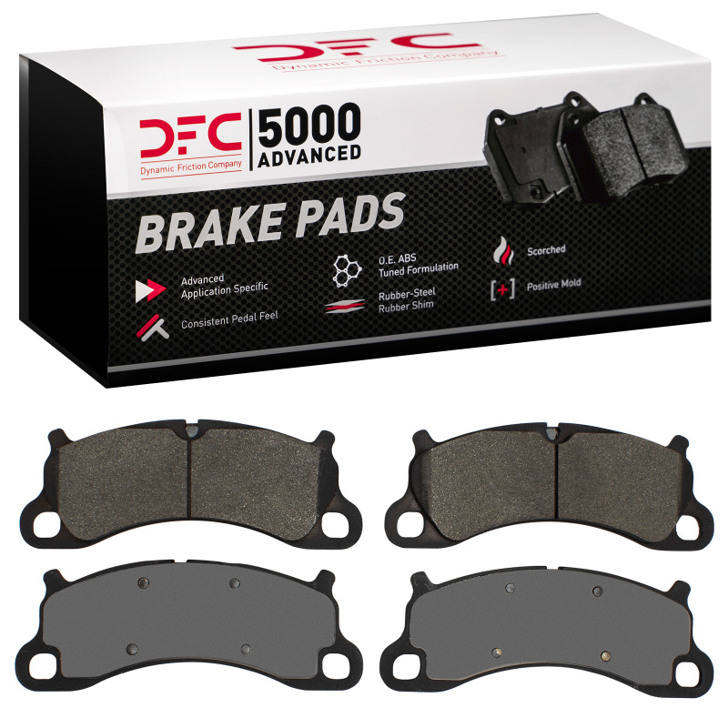 DFC 12-16 Porsche Boxster Front 5000 Advanced Low Metallic Brake Pads