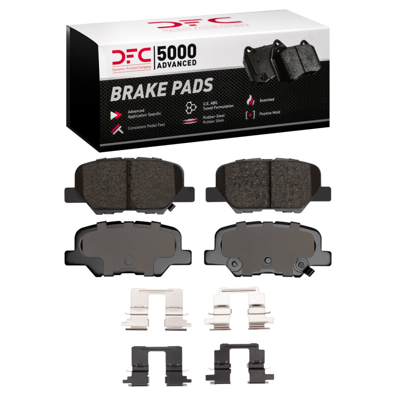 DFC 14-18 Mazda 3 Rear 5000 Advanced Ceramic Brake Pads and Hardware Kit
