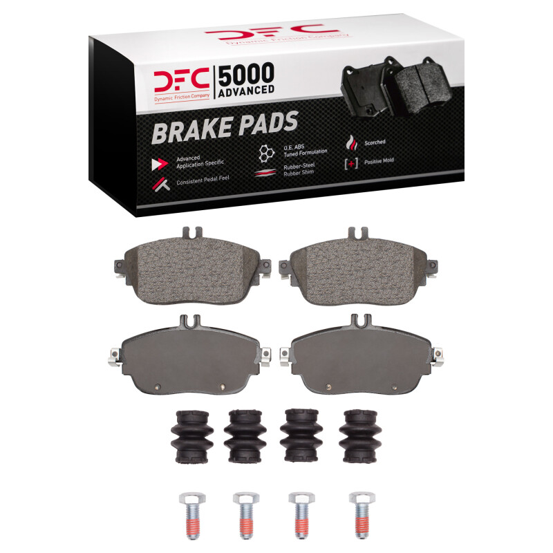 DFC 12-20 Infiniti QX30 Front 5000 Advanced Low Metallic Brake Pads and Hardware Kit