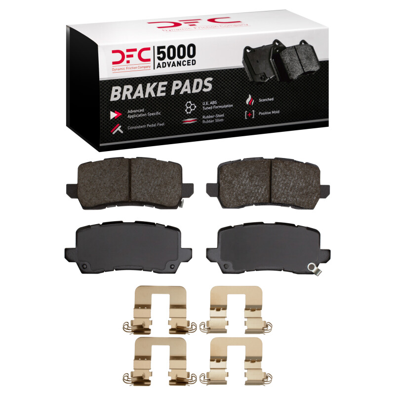 DFC 14-20 Acura TLX Rear 5000 Advanced Ceramic Brake Pads and Hardware Kit
