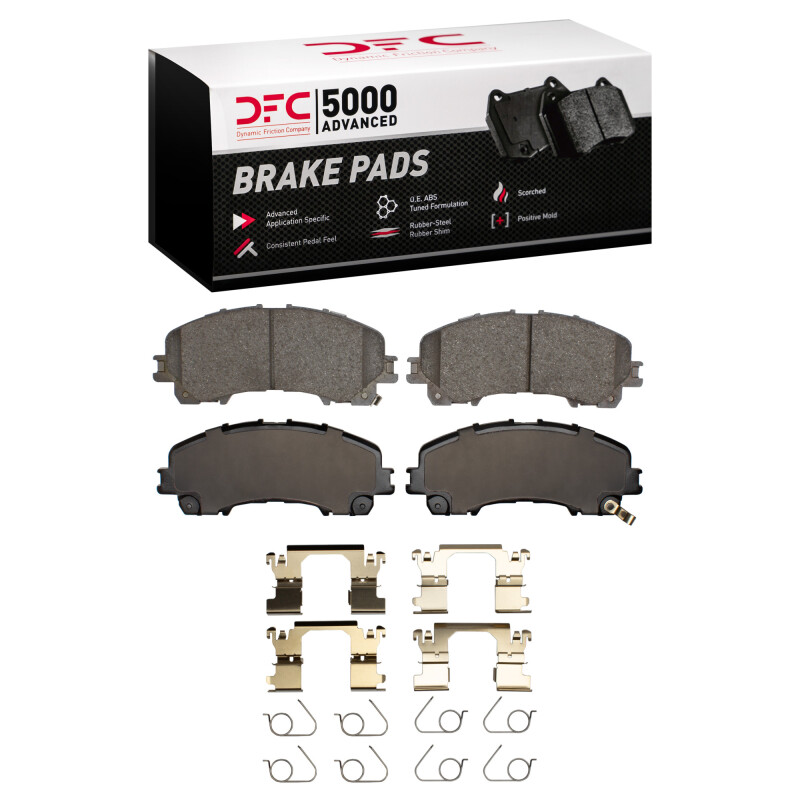 DFC 14-25 Infiniti Q60 Front 5000 Advanced Ceramic Brake Pads and Hardware Kit