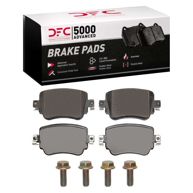 DFC 15-22 Audi Q3 Rear 5000 Advanced Ceramic Brake Pads and Hardware Kit