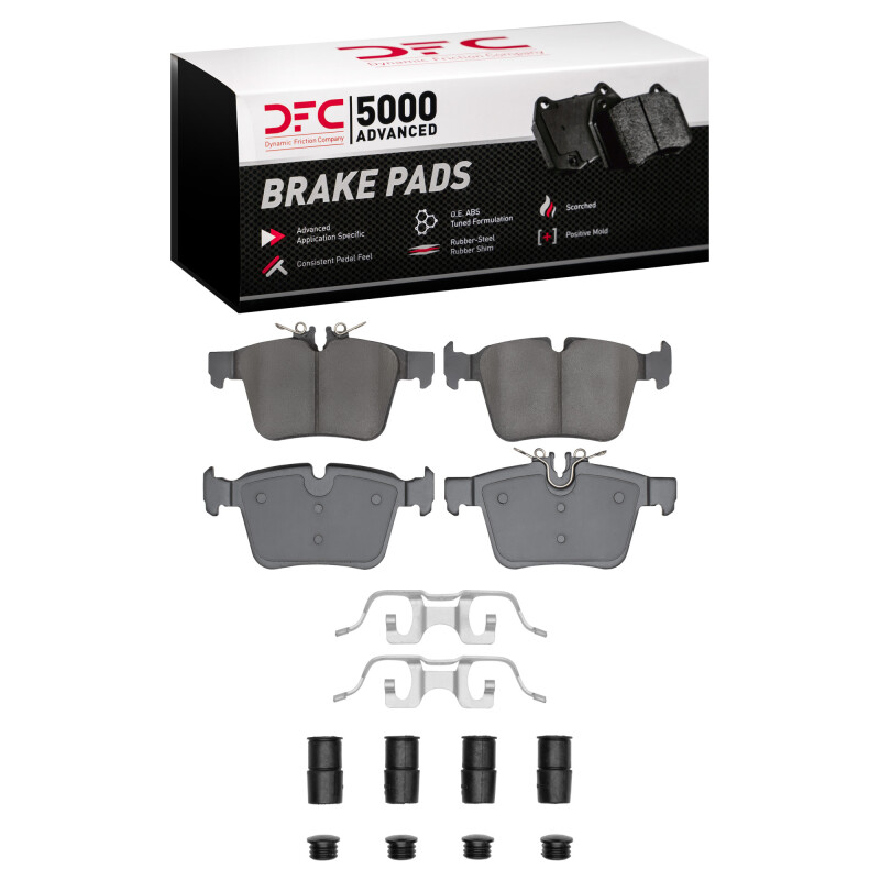 DFC 15-23 Mercedes-Benz C300 Sedan Rear 5000 Advanced Ceramic Brake Pads and Hardware Kit