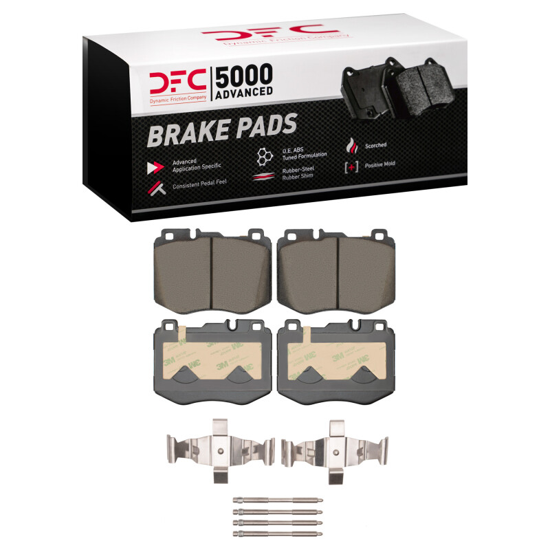 DFC 15-21 Mercedes-Benz C400 Front 5000 Advanced Ceramic Brake Pads and Hardware Kit