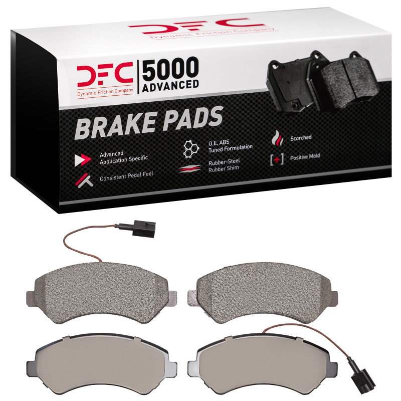 DFC 14-25 Ram ProMaster 3500 Front 5000 Advanced Semi Metallic Brake Pads