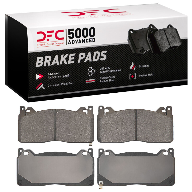 DFC 16-20 Ford Mustang Front 5000 Advanced Low Metallic Brake Pads