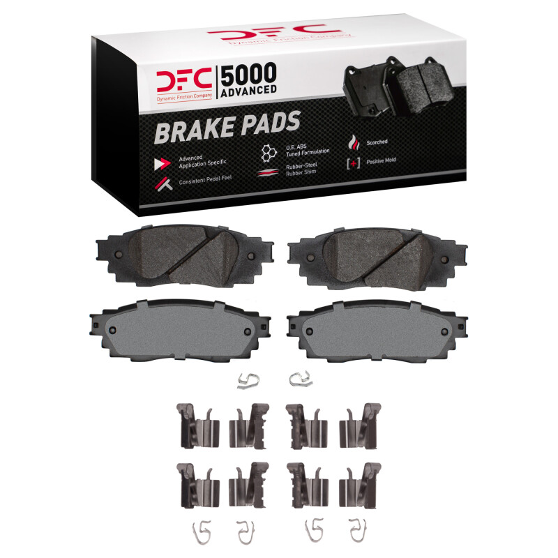 DFC 16-25 Lexus RX450h Rear 5000 Advanced Ceramic Brake Pads and Hardware Kit
