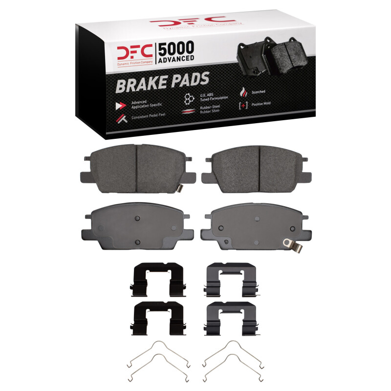 DFC 16-22 Buick LaCrosse Front 5000 Advanced Ceramic Brake Pads and Hardware Kit