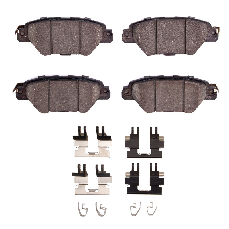 DFC 16-23 Mazda CX-9 Rear 5000 Advanced Ceramic Brake Pads and Hardware Kit