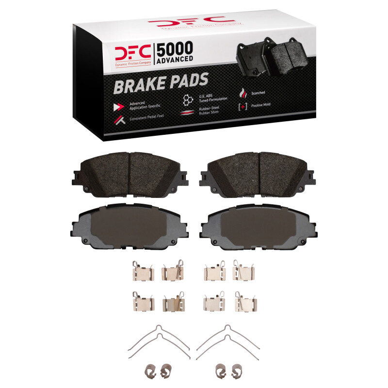 DFC 18-25 Lexus ES300H Front 5000 Advanced Ceramic Brake Pads and Hardware Kit