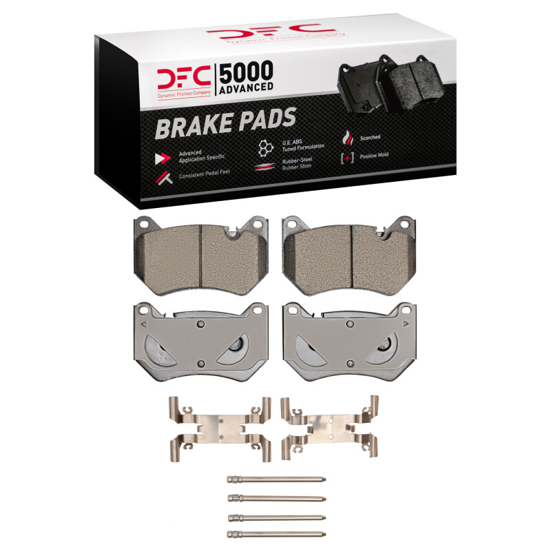 DFC 18-25 Audi Q5 Sportback Front 5000 Advanced Ceramic Brake Pads and Hardware Kit