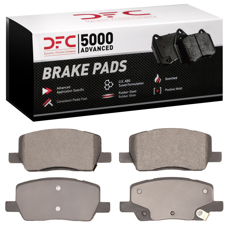 DFC 17-25 Tesla Model X Rear 5000 Advanced Low Metallic Brake Pads