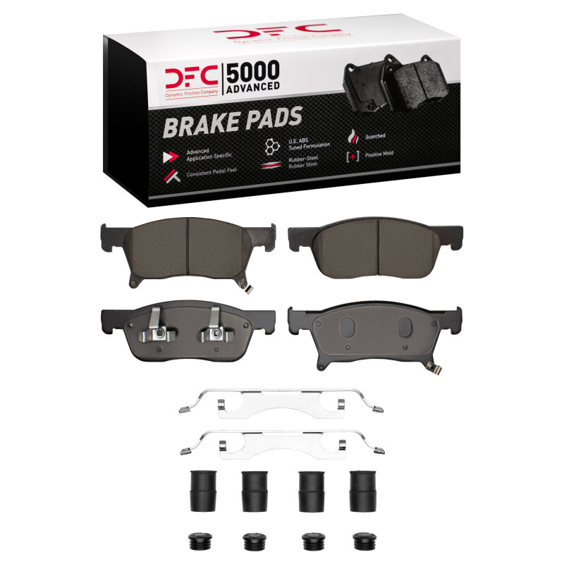 DFC 19-25 Subaru Ascent Front 5000 Advanced Ceramic Brake Pads and Hardware Kit