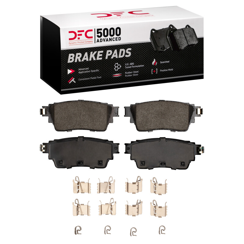 DFC 19-25 Nissan Kicks Rear 5000 Advanced Ceramic Brake Pads and Hardware Kit
