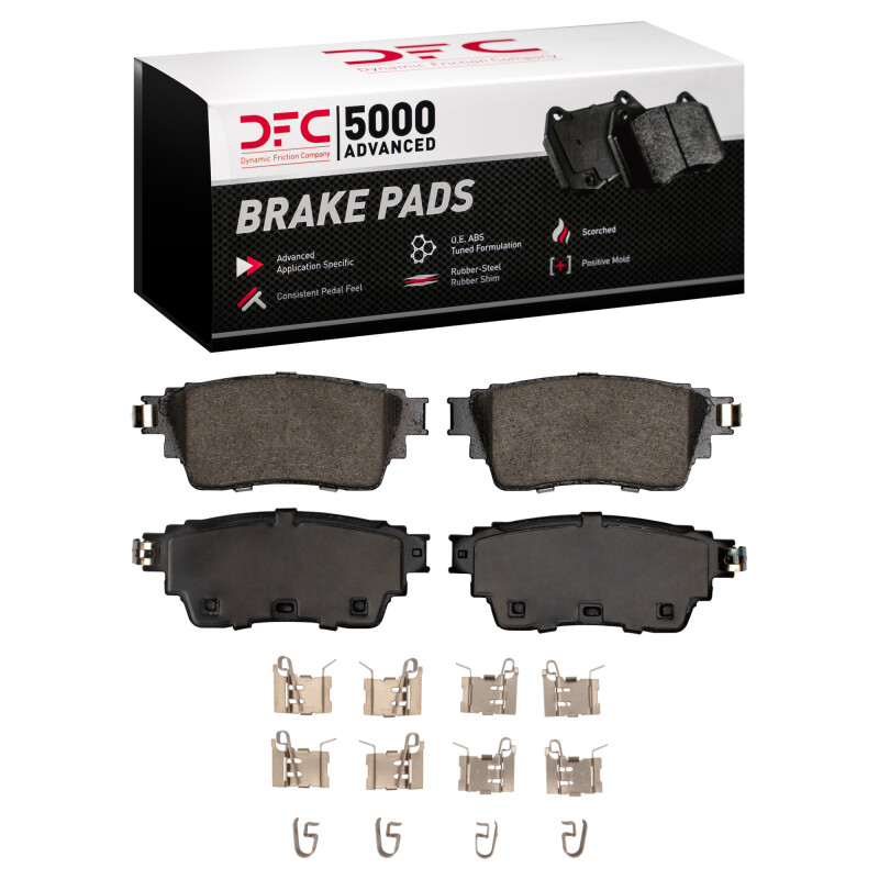 DFC 21-25 Infiniti QX60 Rear 5000 Advanced Ceramic Brake Pads and Hardware Kit