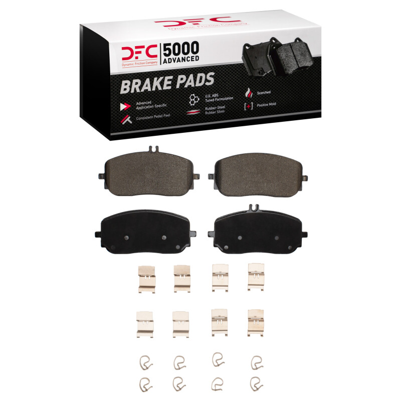DFC 19-25 Mercedes-Benz G550 Front 5000 Advanced Low Metallic Brake Pads and Hardware Kit