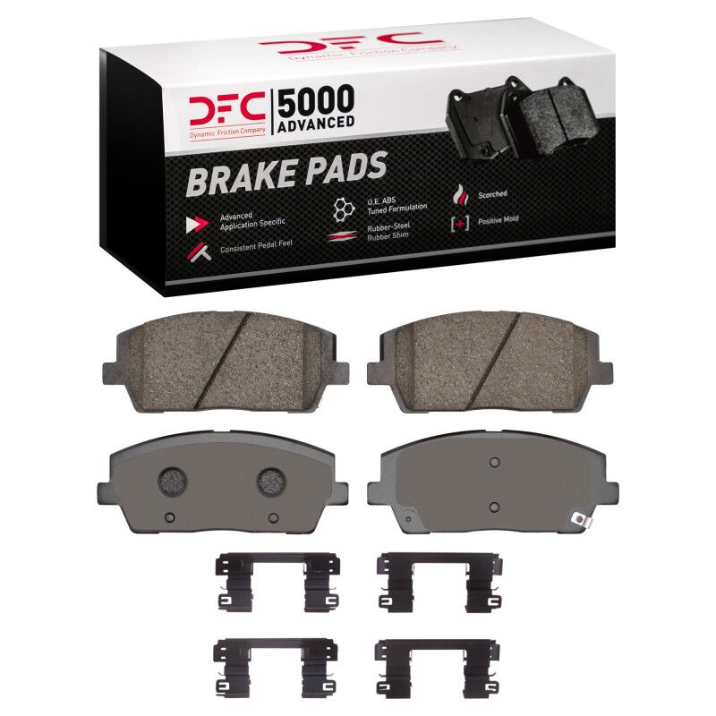 DFC 20-25 Hyundai Palisade Front 5000 Advanced Ceramic Brake Pads and Hardware Kit