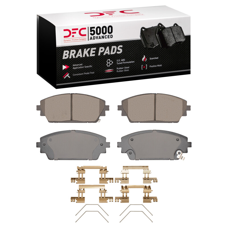 DFC 19-25 Mazda 3 Front 5000 Advanced Ceramic Brake Pads and Hardware Kit