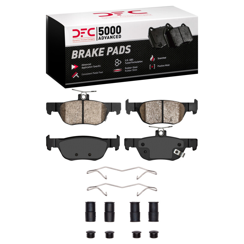 DFC 19-25 Mazda 3 Rear 5000 Advanced Ceramic Brake Pads and Hardware Kit